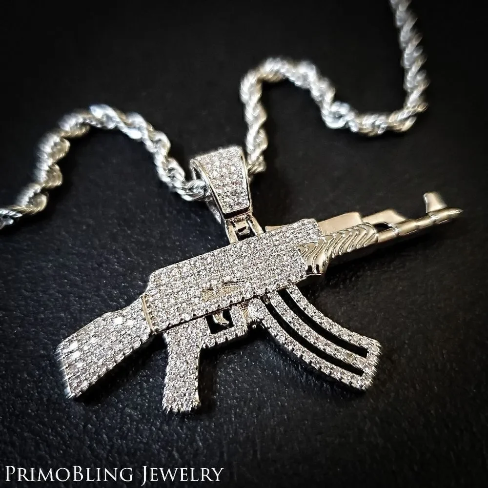 Machine Gun Necklace